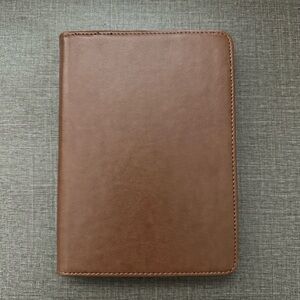 Brown Leather Kindle Paperweight Cover